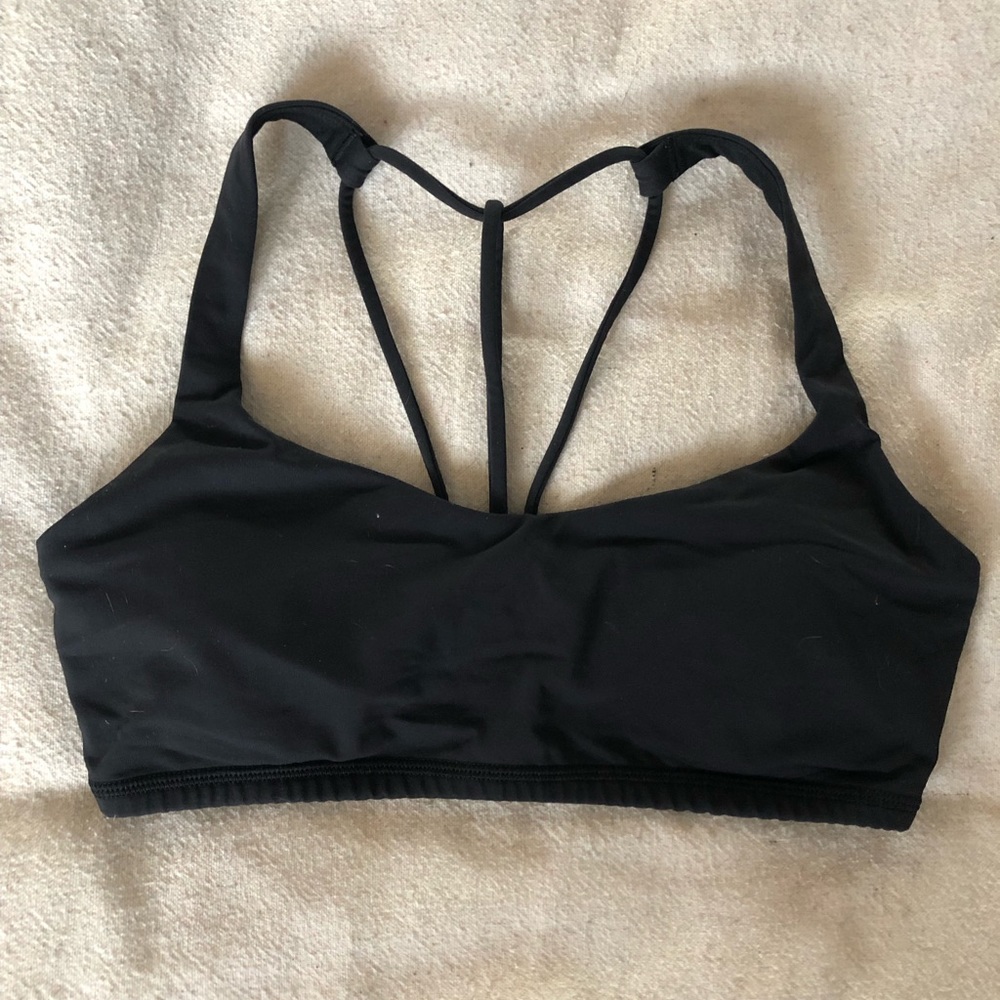 Lululemon Athletica Black Sports Bra with Pads